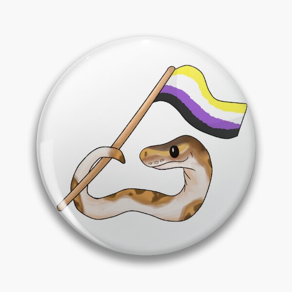 Artikelvorschau, Kugelpython-Stolz! [Piebald Morph, Non-Binary] entworfen und verkauft von Quirkball.