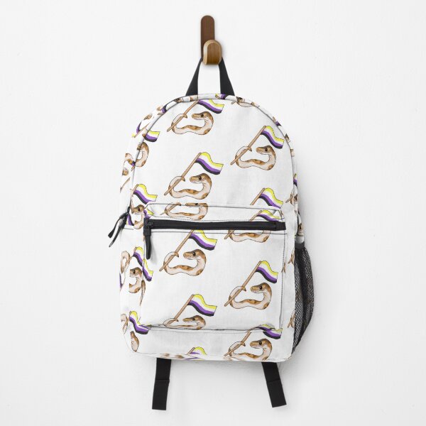Item preview, Ball Python Pride! [Piebald Morph, Non-Binary] designed and sold by Quirkball.