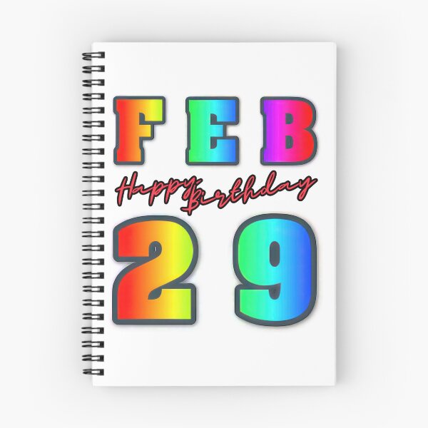 Item preview, Celebrate Extra-specially! Happy Leap Year Birthday! (FEB 29th) designed and sold by PING 999 STUDIO.