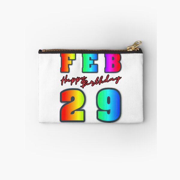 Item preview, Celebrate Extra-specially! Happy Leap Year Birthday! (FEB 29th) designed and sold by PING 999 STUDIO.
