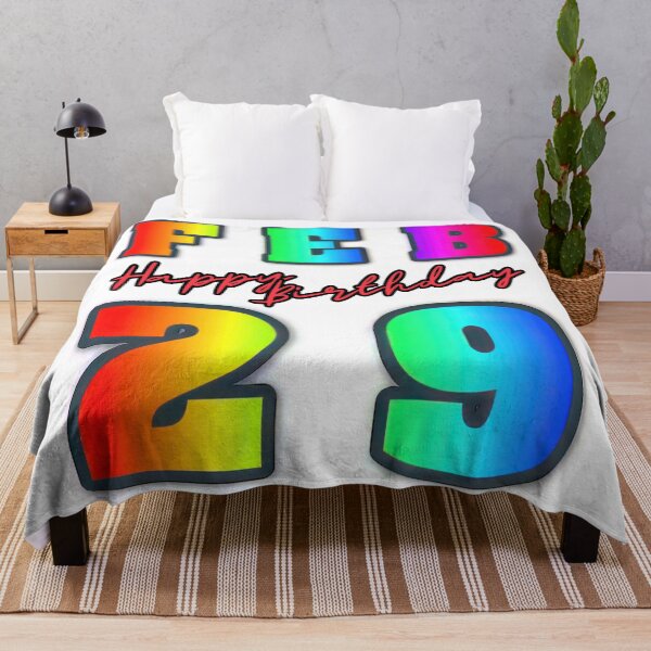 Item preview, Celebrate Extra-specially! Happy Leap Year Birthday! (FEB 29th) designed and sold by RvinJo8.