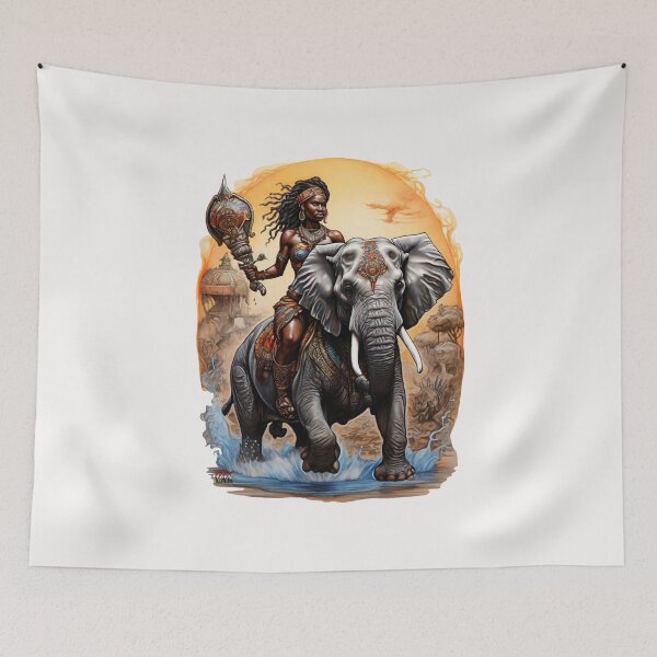 Item preview, Savage Daughter; War Elefant; Africa; designed and sold by Mona-Leilah.