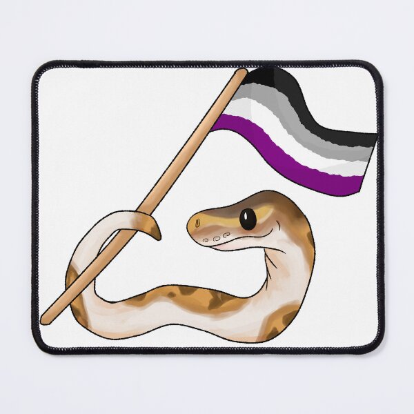Item preview, Ball Python Pride! [Piebald Morph, Asexual] designed and sold by Quirkball.