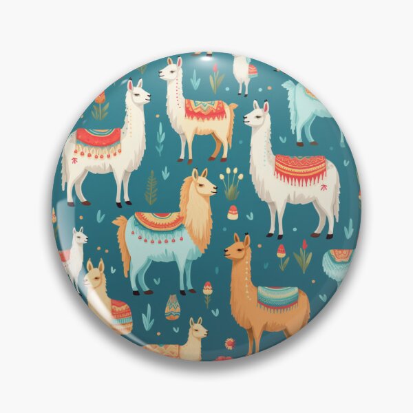 Item preview, Positive antidepression lama pattern designed and sold by SmileshareShop.