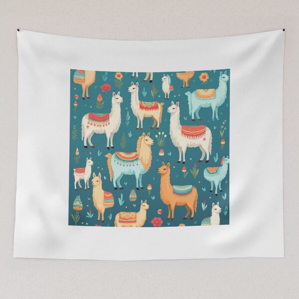 Item preview, Positive antidepression lama pattern designed and sold by SmileshareShop.