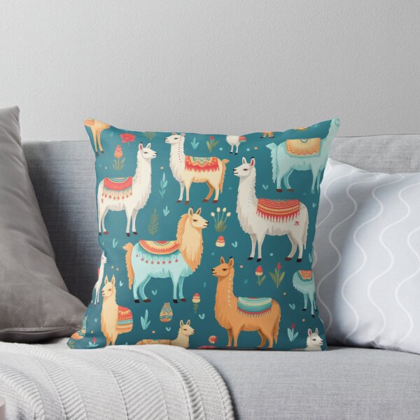 Item preview, Positive antidepression lama pattern designed and sold by SmileshareShop.