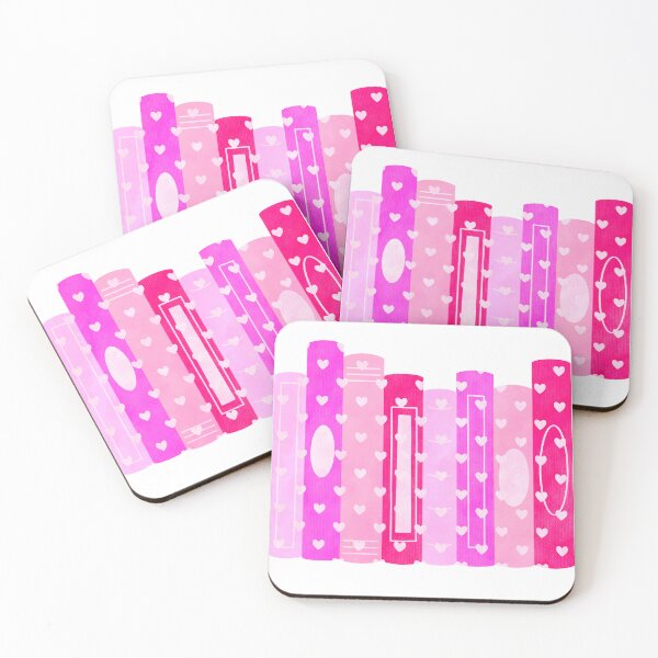 Item preview, Pink Valentines Day Book Stack designed and sold by KWZCreates.