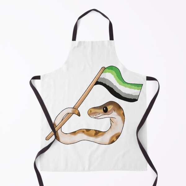 Item preview, Ball Python Pride! [Piebald Morph, Aromantic] designed and sold by Quirkball.