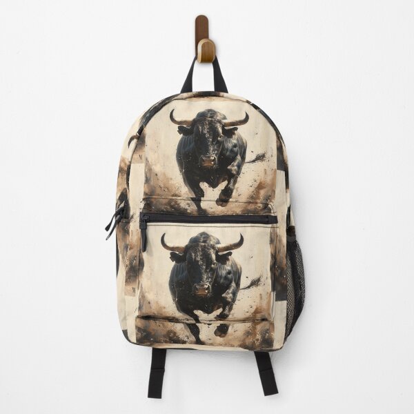 Item preview, Charging Bull Art designed and sold by Obsidian Ink by Wilshire.