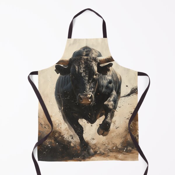 Item preview, Charging Bull Art designed and sold by Obsidian Ink by Wilshire.