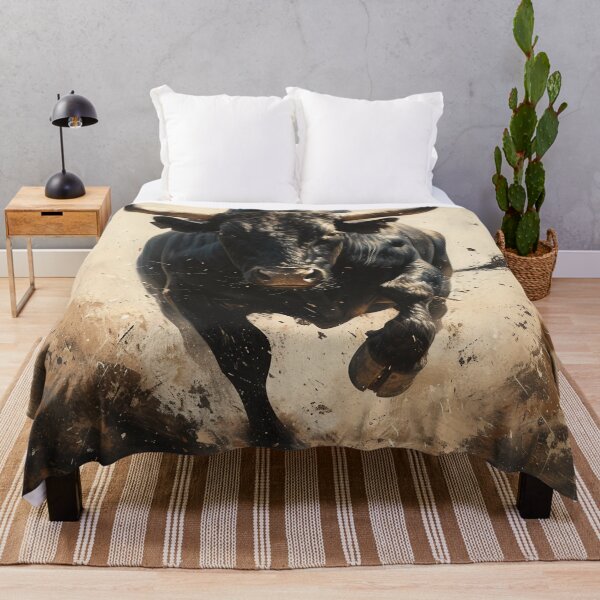 Item preview, Charging Bull Art designed and sold by Obsidian Ink by Wilshire.