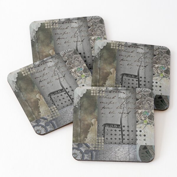 Item preview, Missing Empty Chair Neutral and Grey Memorial Collage designed and sold by Sheree Burlington.