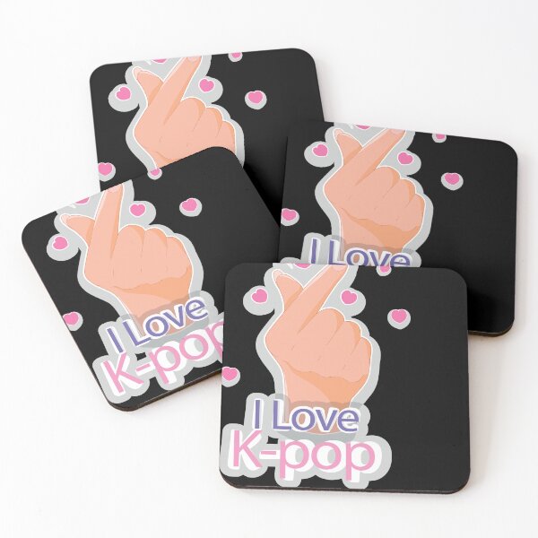 Item preview, I love K-pop - finger heart  designed and sold by Slaystyle.