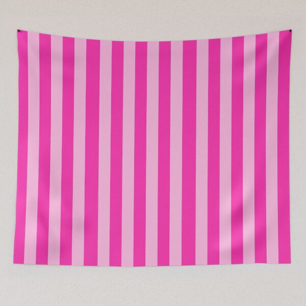 Item preview, Hot Pink Stripes on Baby Pink designed and sold by OneThreeSix.