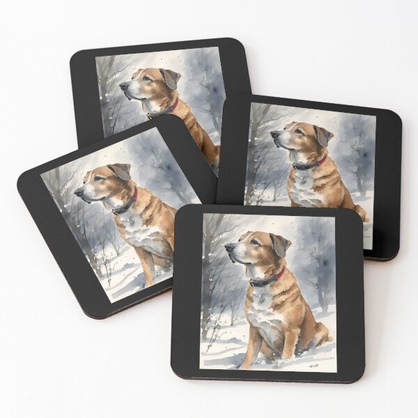 Item preview, Leo in snow designed and sold by Genevieve Crabe.