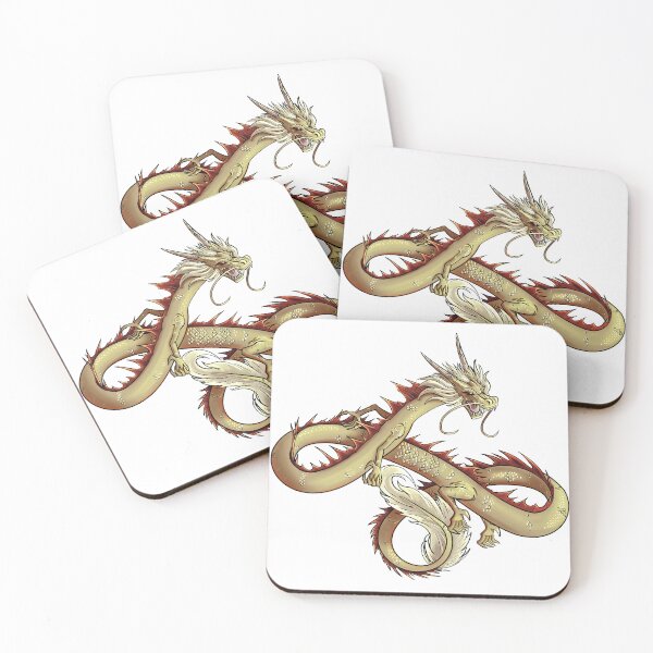 Item preview, Golden Dragon designed and sold by MadeandFound.