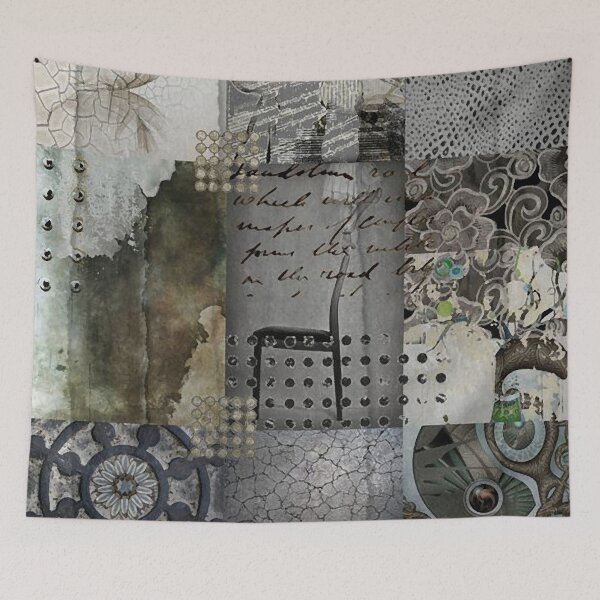 Item preview, Missing Empty Chair Neutral and Grey Memorial Collage designed and sold by Sheree Burlington.