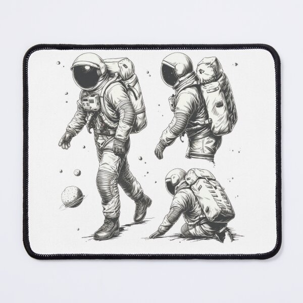Item preview, Cosmonauts in space designed and sold by Revived Design.