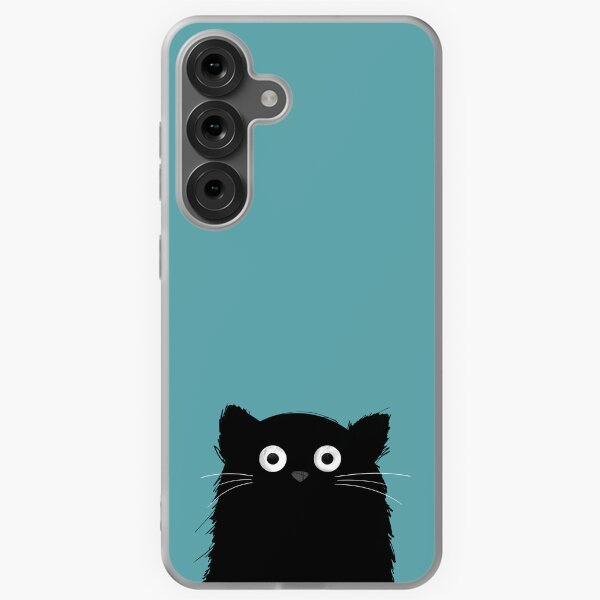 The Pure Black Cat Samsung Galaxy Soft Case