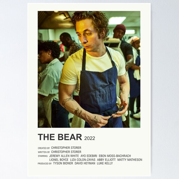 Item preview, The Bear Poster designed and sold by vandaziba.