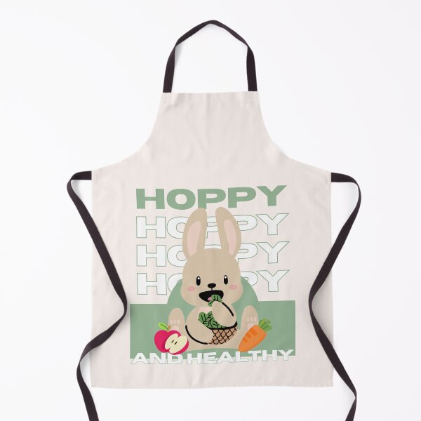 Item preview, Hoppy and Healthy | Cute Bunny Eating Veggies and Fruits designed and sold by Kimochi-Shop.