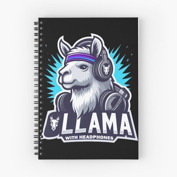 Artikelvorschau, Lama mit Kopfhörern entworfen und verkauft von Echonn.