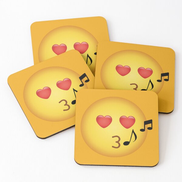 Item preview, Whistling Emoji - Heart Eyes designed and sold by charlypicazo.