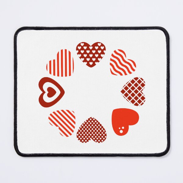Item preview, Red heart circle designed and sold by zsofiet.