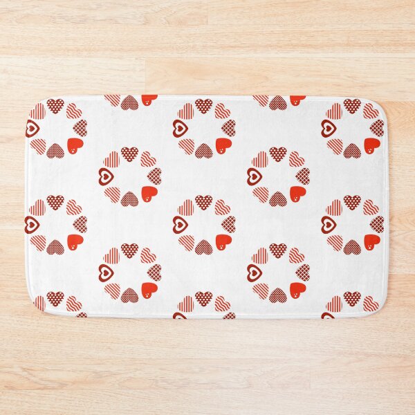 Item preview, Red heart circle designed and sold by zsofiet.