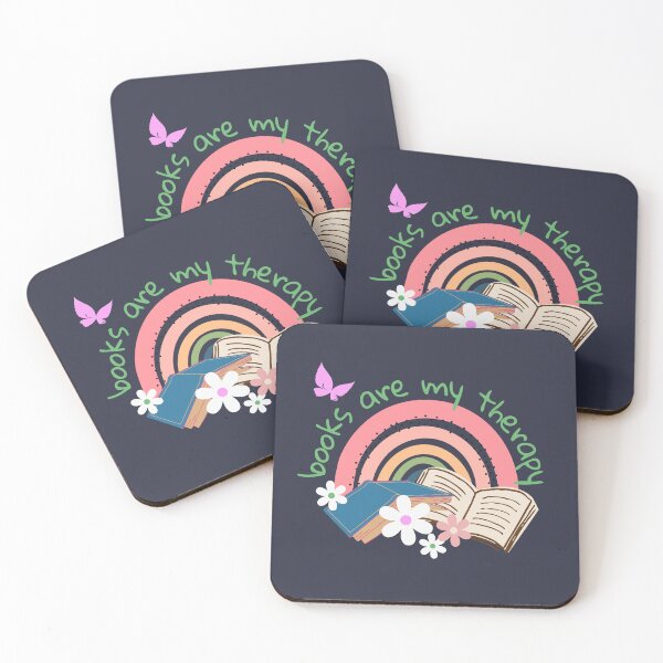 Item preview, Books Are My Therapy designed and sold by AnulaArt.