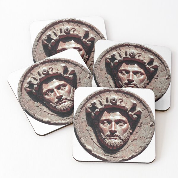 Item preview, Majestic Authority: Roman Mythological Face Art of Creon designed and sold by creative-cub.