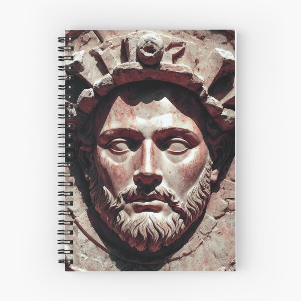 Item preview, Majestic Authority: Roman Mythological Face Art of Creon designed and sold by creative-cub.