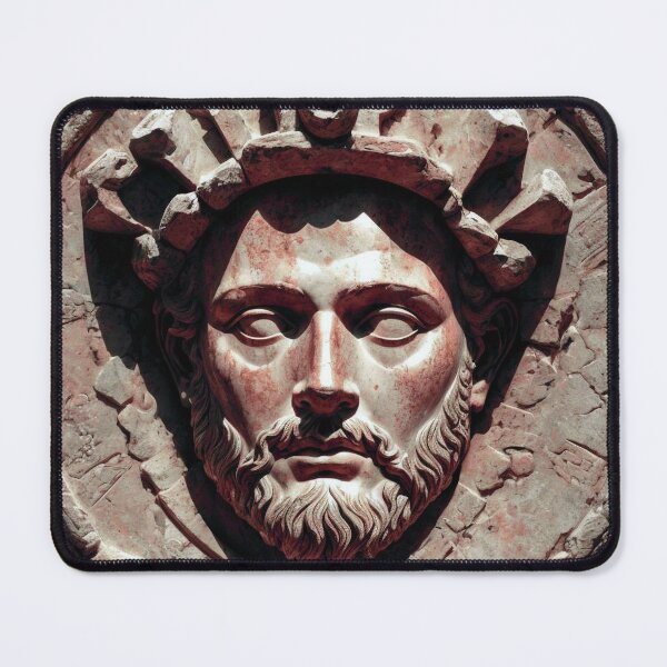 Item preview, Majestic Authority: Roman Mythological Face Art of Creon designed and sold by creative-cub.