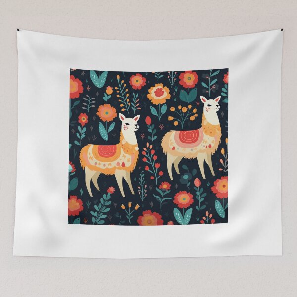 Item preview, Friends antidepression lamas pattern designed and sold by SmileshareShop.