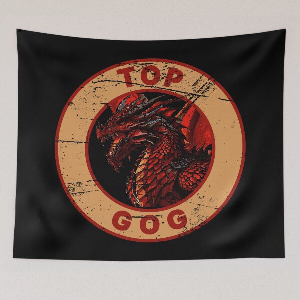 Item preview, TOP GOG APRICOT DISTRESSED  designed and sold by Marni Scofidio Desi9ns.