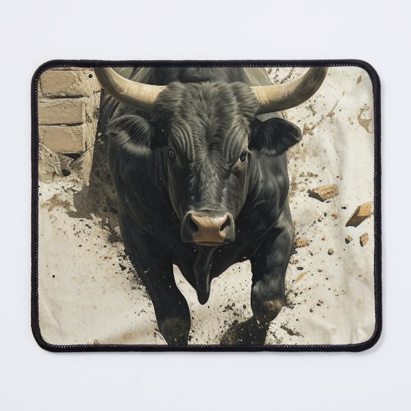 Item preview, Charging Bull Art designed and sold by Obsidian Ink by Wilshire.