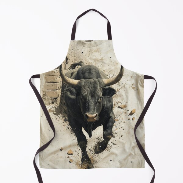 Item preview, Charging Bull Art designed and sold by Obsidian Ink by Wilshire.