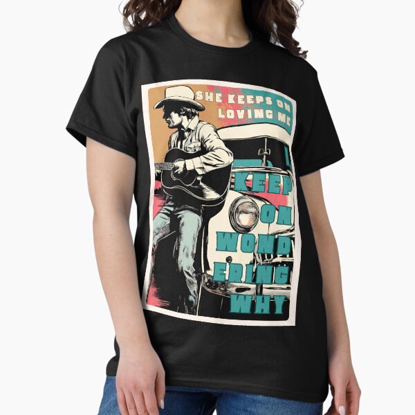 Item preview, The Red Clay Strays Wondering Why Fan Merch designed and sold by Adeliah Mai.