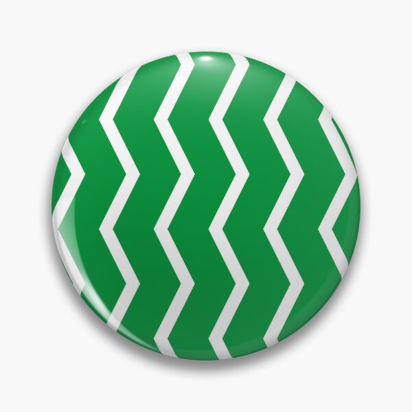 Artikelvorschau, Grün-weißes Zickzack-Streifen-Dreieck Nigeria-Flagge Geometrisches Abuja-zeitloses Waldmuster entworfen und verkauft von PenguinForests.