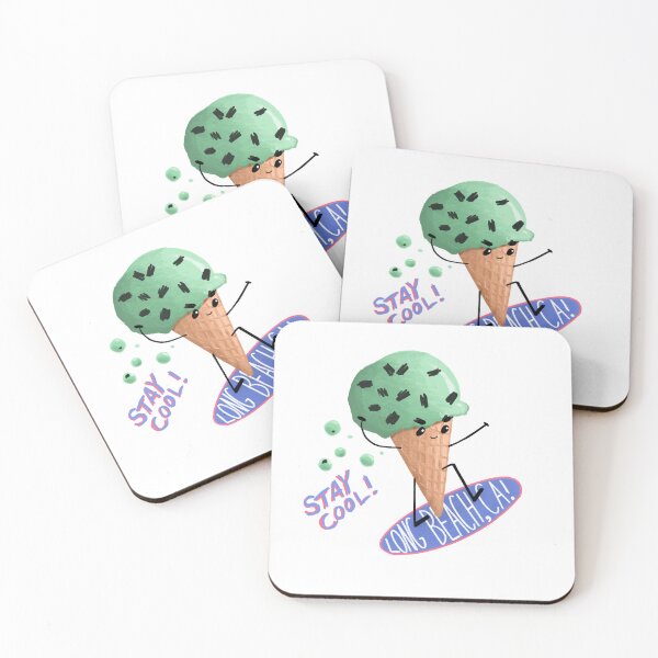 Item preview, Stay cool, Long Beach! designed and sold by avadoodle.