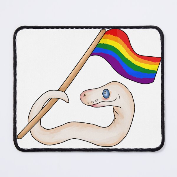 Item preview, Ball Python Pride! [Leucistic Morph, Gay] designed and sold by Quirkball.
