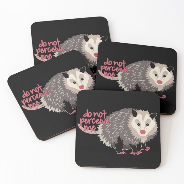 Item preview, do not perceive me possum designed and sold by SaharBareket.