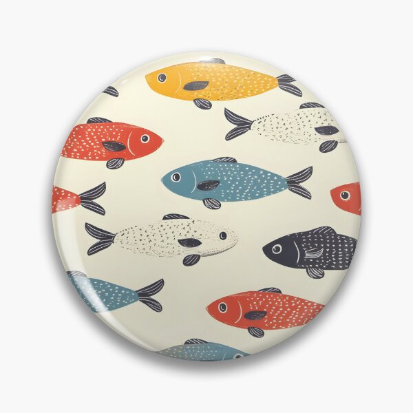 Item preview, Retro fish designed and sold by PixelCatalyst.
