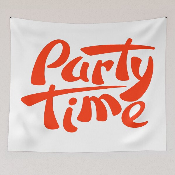 Item preview, Party time sing designed and sold by wectorworld.