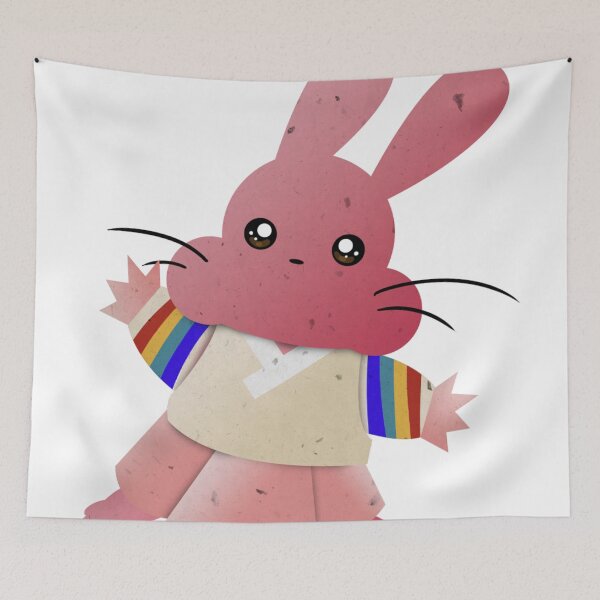 Item preview, Playful Red Rabbit designed and sold by My Stato.