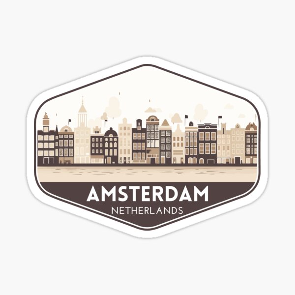 Item preview, Copy of Amsterdam Netherlands Travel Souvenir designed and sold by electricninja.