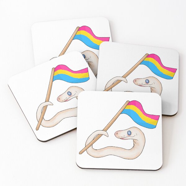 Item preview, Ball Python Pride! [Leucistic Morph, Pansexual] designed and sold by Quirkball.