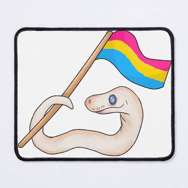 Item preview, Ball Python Pride! [Leucistic Morph, Pansexual] designed and sold by Quirkball.