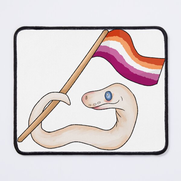 Item preview, Ball Python Pride! [Leucistic Morph, Lesbian] designed and sold by Quirkball.