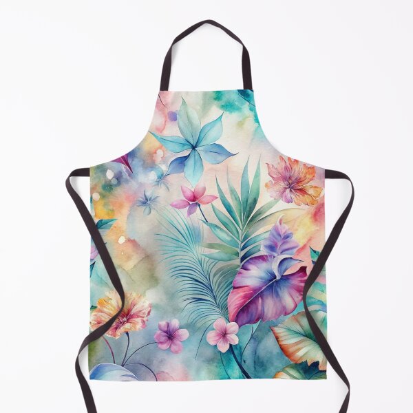 Item preview, Tropical Floral Plants Pattern designed and sold by AOCollections.